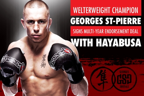 Georges St-Pierre Signs Multi-Year Endorsement Deal With Hayabusa